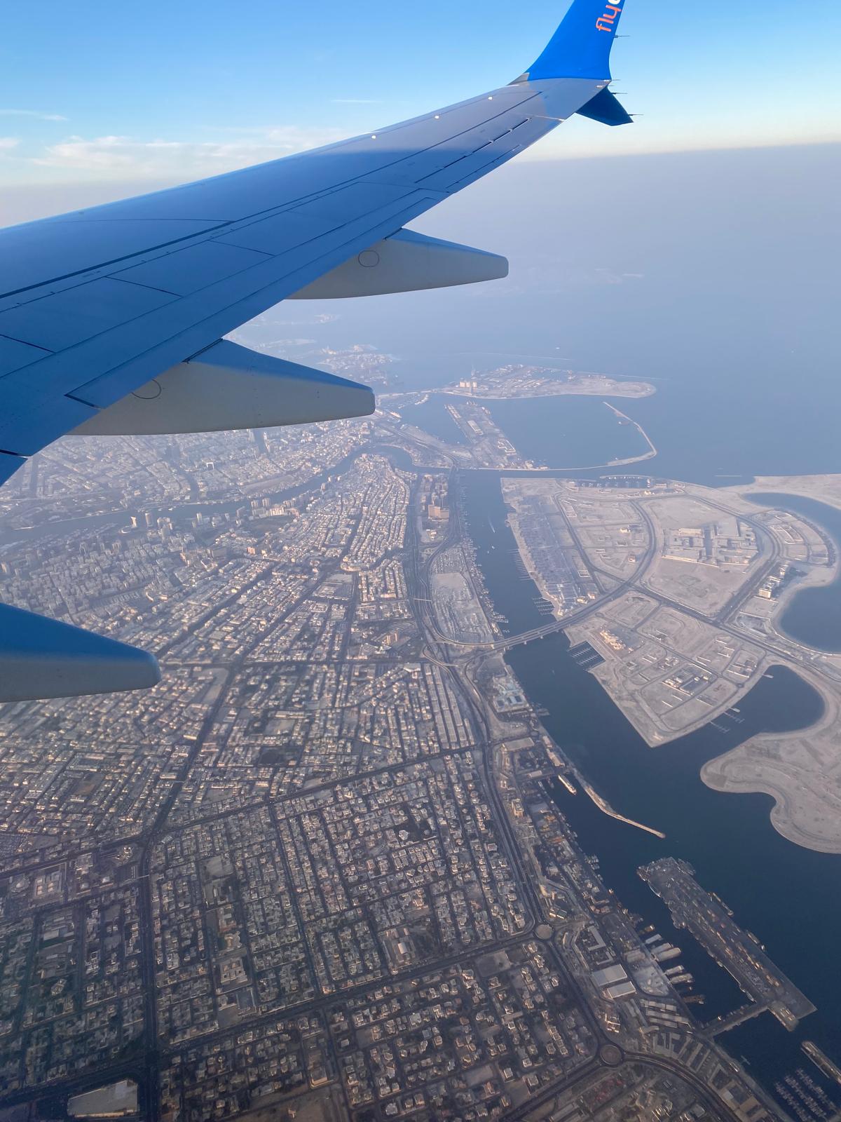 Dubai uçak yolculuğu, seyahat, fotoğrafları